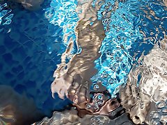 Enjoying recreational activities in the water