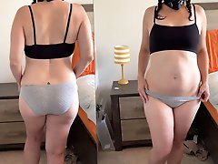 AlliSIns007 wears a dog collar.