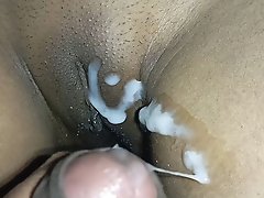 The amazing mother is stripping naked in front of the camera.