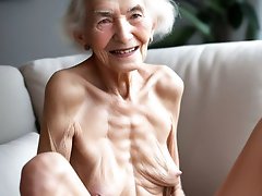 Experienced tart is playing alone