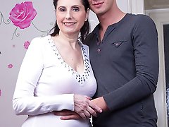 This horny housewife loves to fool around with her toy boy