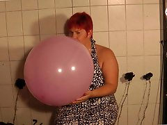 Pink balloon until