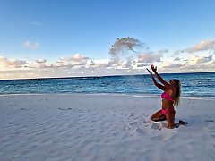 Glamorous dames get undressed