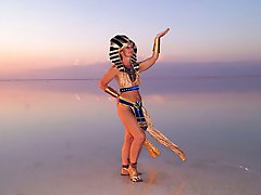 Colorful Elton Evening in Egypt style